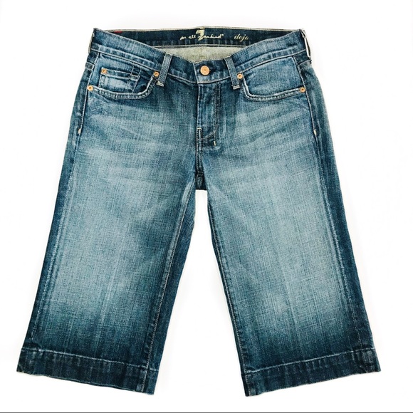 7FAM Dojo Cropped Jeans - Picture 2 of 5